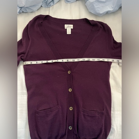 Levi’s | Purple Cardigan | Size Small - Picture 6 of 7